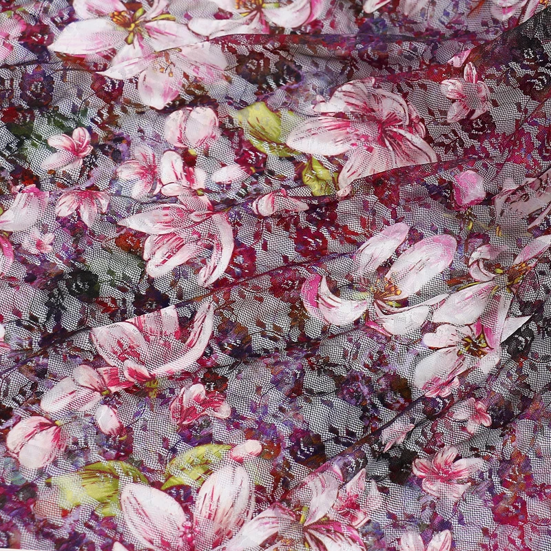 Большой цветок лилии кружевной ткани печать эротический коврик моющийся дышащий