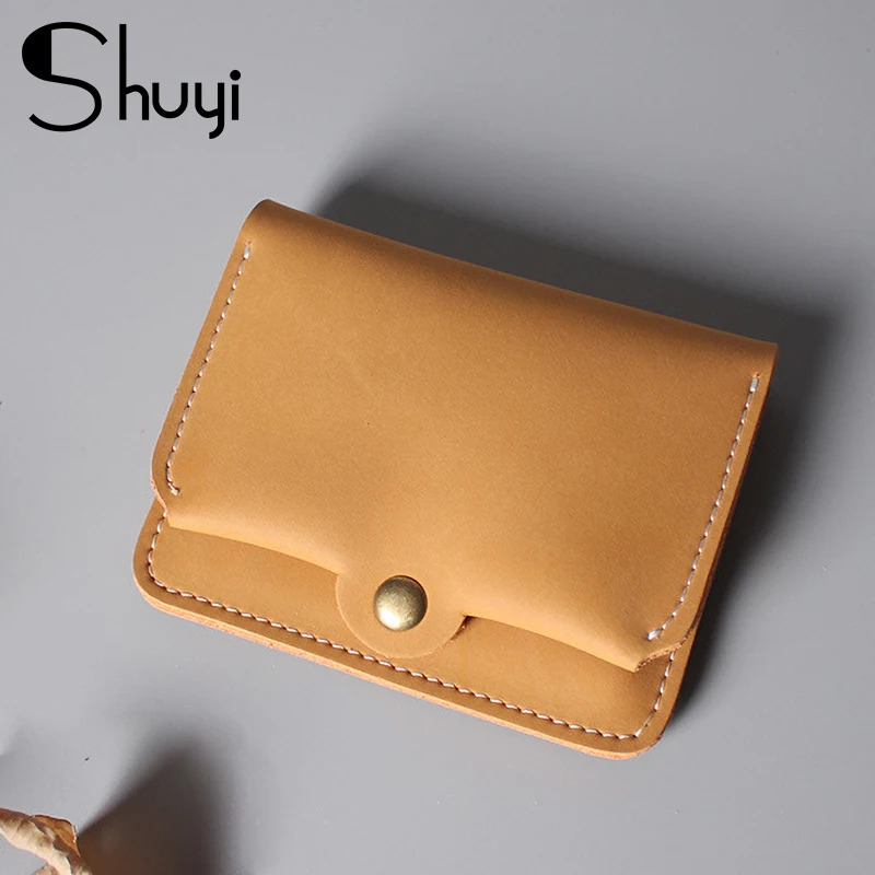 Творческий ручной работы обувь для мужчин и женщин небольшой портмоне в