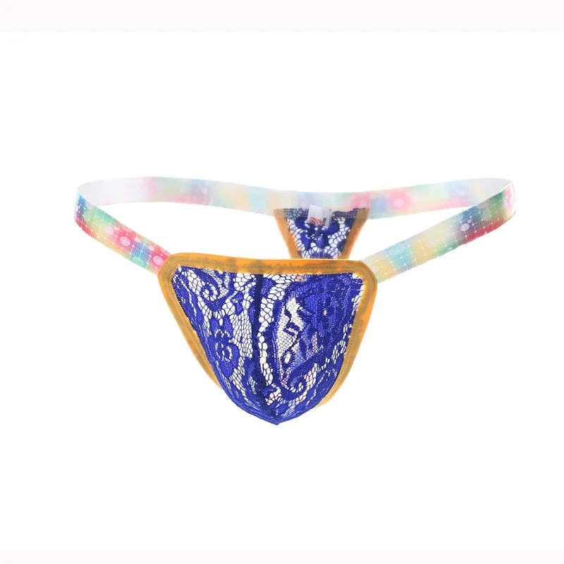 Мужское нижнее белье мужские трусы сексуальные кружевные бандаж дышащие