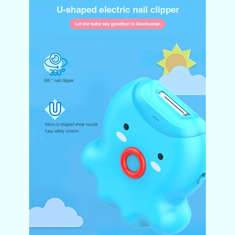 

Electric Automatic Nail Clippers Trimmer Nail Cutter Manicure for Baby Adult Care Scissors