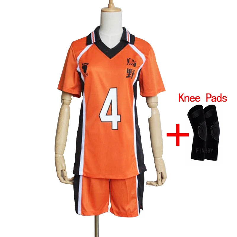 Летняя одежда для взрослых с рисунком аниме Karasuno|cosplay costume|school cosplaycosplay haikyuu |