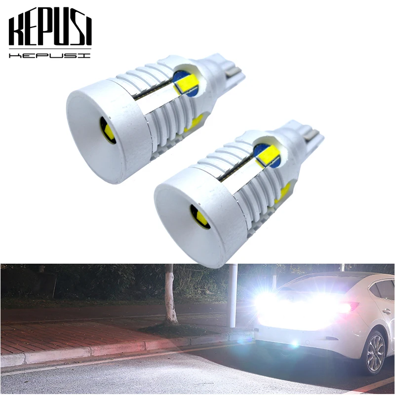 

2PCS Super Bright T15 W16W 921 2020 LED Chip Car Auto Canbus Reverse Light Reversing Lighting Back up Lamp xenon white 12V 24V