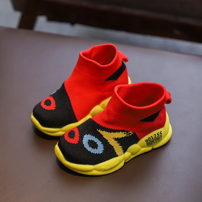 2019 New fashion sneakers 1 to 4 years old baby casual shoes soft breathable boys and girls sports non-slip first walk | Мать и ребенок
