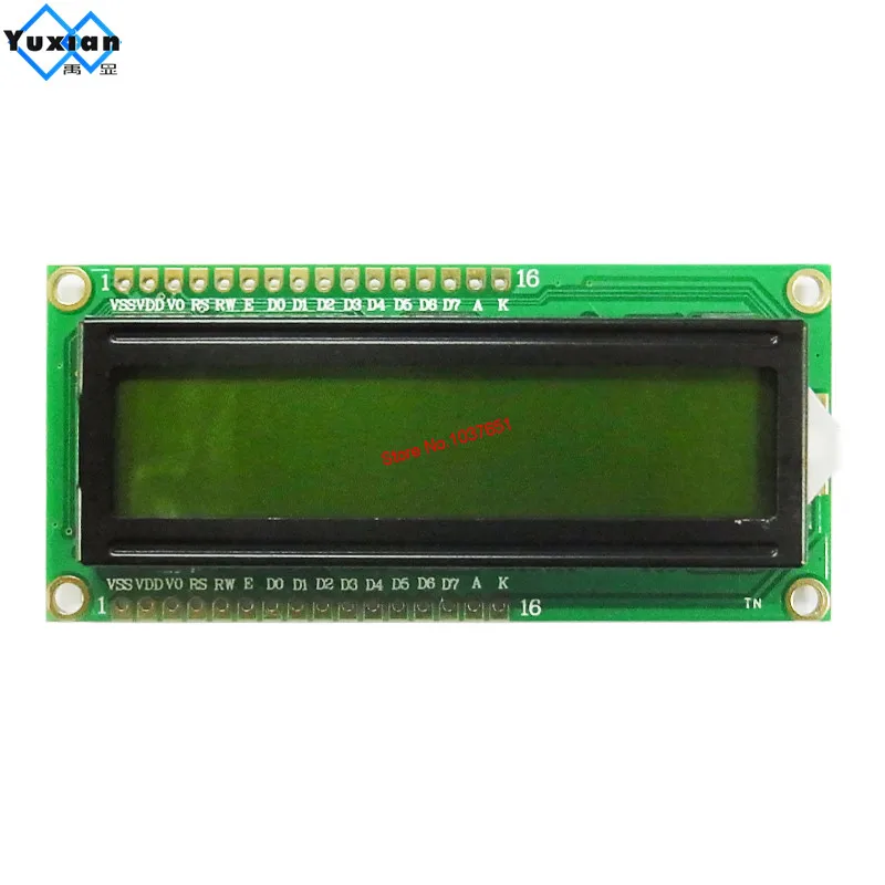 Модуль ЖК дисплея 2. 0 16x2 1602a двойной pin up dowm 16pin|module|module displaymodule lcd |