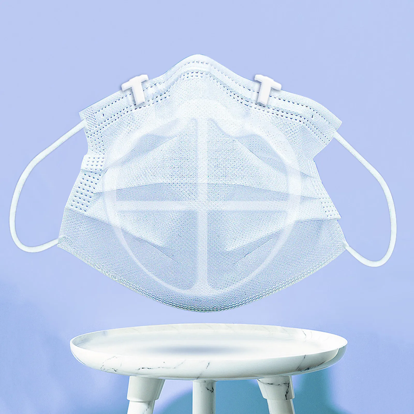 1/2 шт. 3D маска для лица держатель Поддержка с фиксирующей носовой полоса