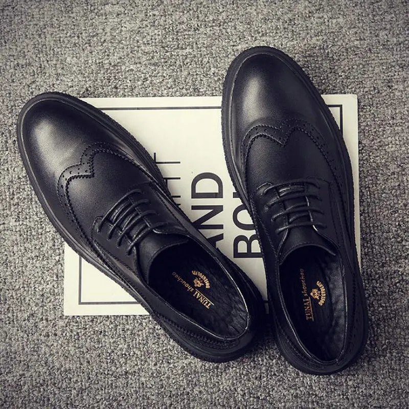 Высококачественные деловые мужские классические туфли свадебные офисные