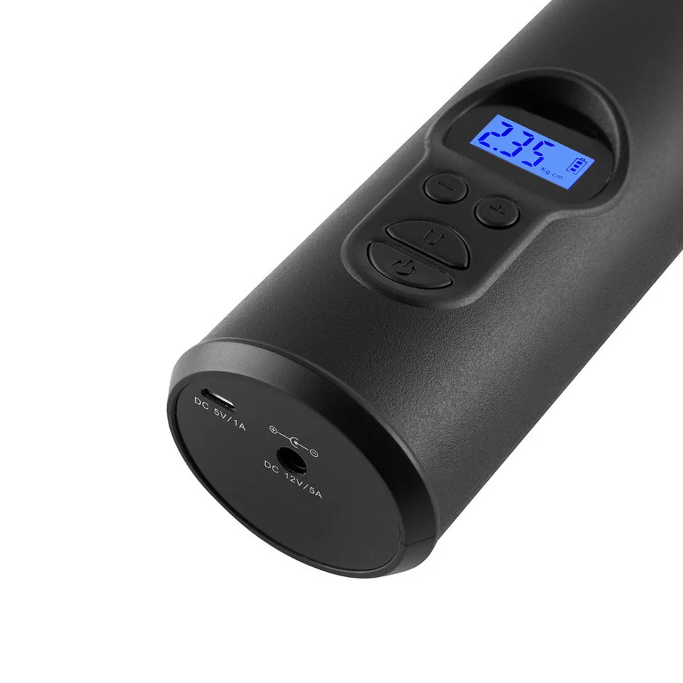12V Rechargeable Air Pump Tire Inflator Cordless Portable Compressor Digital Car Tyre for Bicycle Tires Balls Toys 25L | Дом и сад
