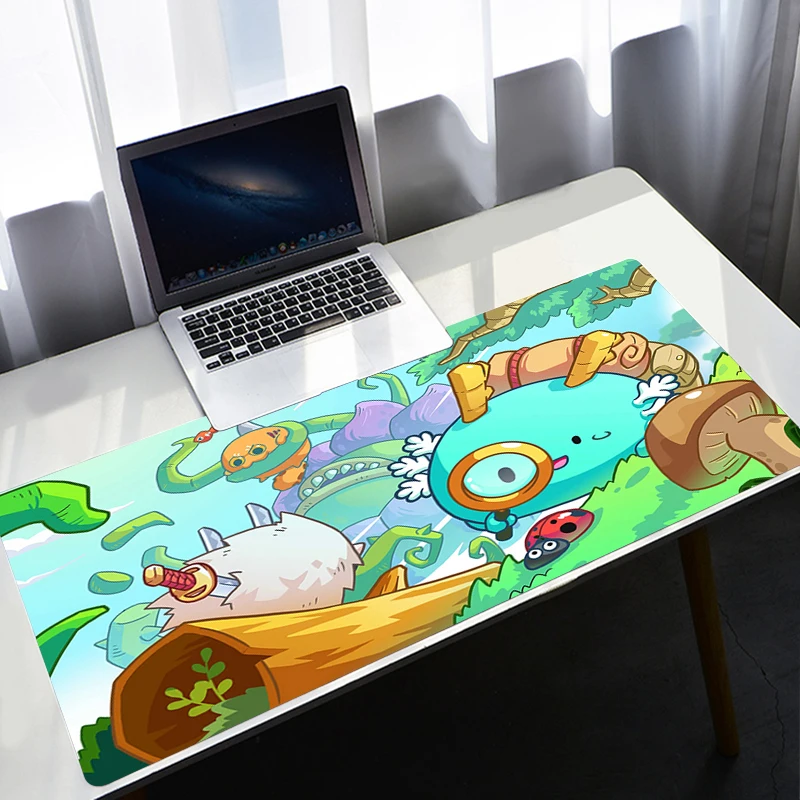 

Large 900x400mm Axie Infinity Mouse Pad XXL Gaming Accessories Keyboard Desk Mat PC Gamer Computer Carpet Cute Anime Mousepad