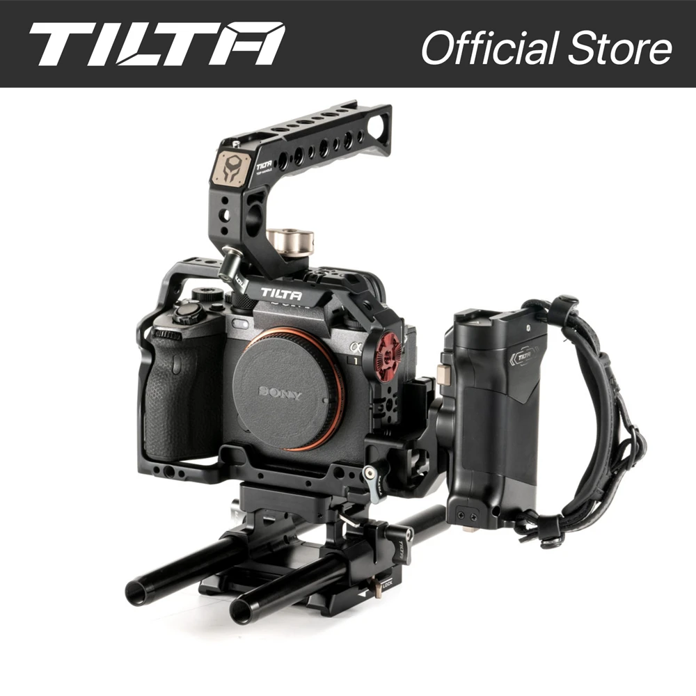 

TILTA Camera Cage Kit for Sony A1 Tactical Basic Suit Body Surround Anti-Scratch Black Gray TA-T23-A/B/FCC/HCC