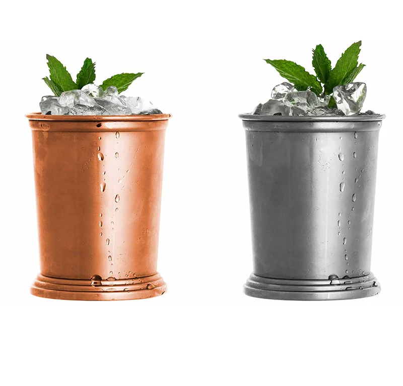 

Mint Julep Cup Stainless Steel Cocktail Mug Cup Mixed Drinks Cup Martini Mojito Drink Bar Party Beer Cup Mugs