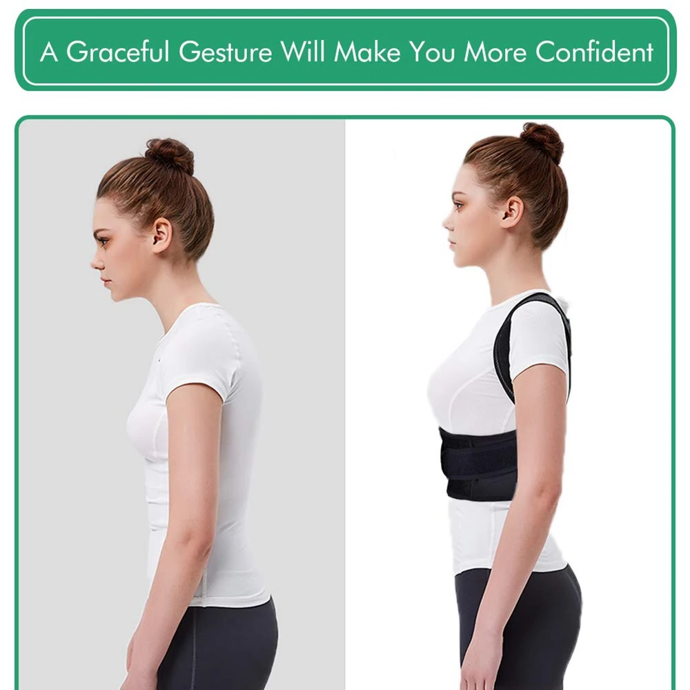 Adjustable Posture Corrector for Men Women Back Straightener Posture Corrector Brace Support Belt Good Quality ( Back/Shoulder )