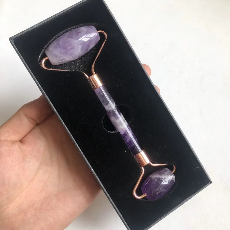 

Natural Gemstones Quartz Massage Double Scroll Wheel Mineral Crystals Reiki Healing Stones Home Decoration