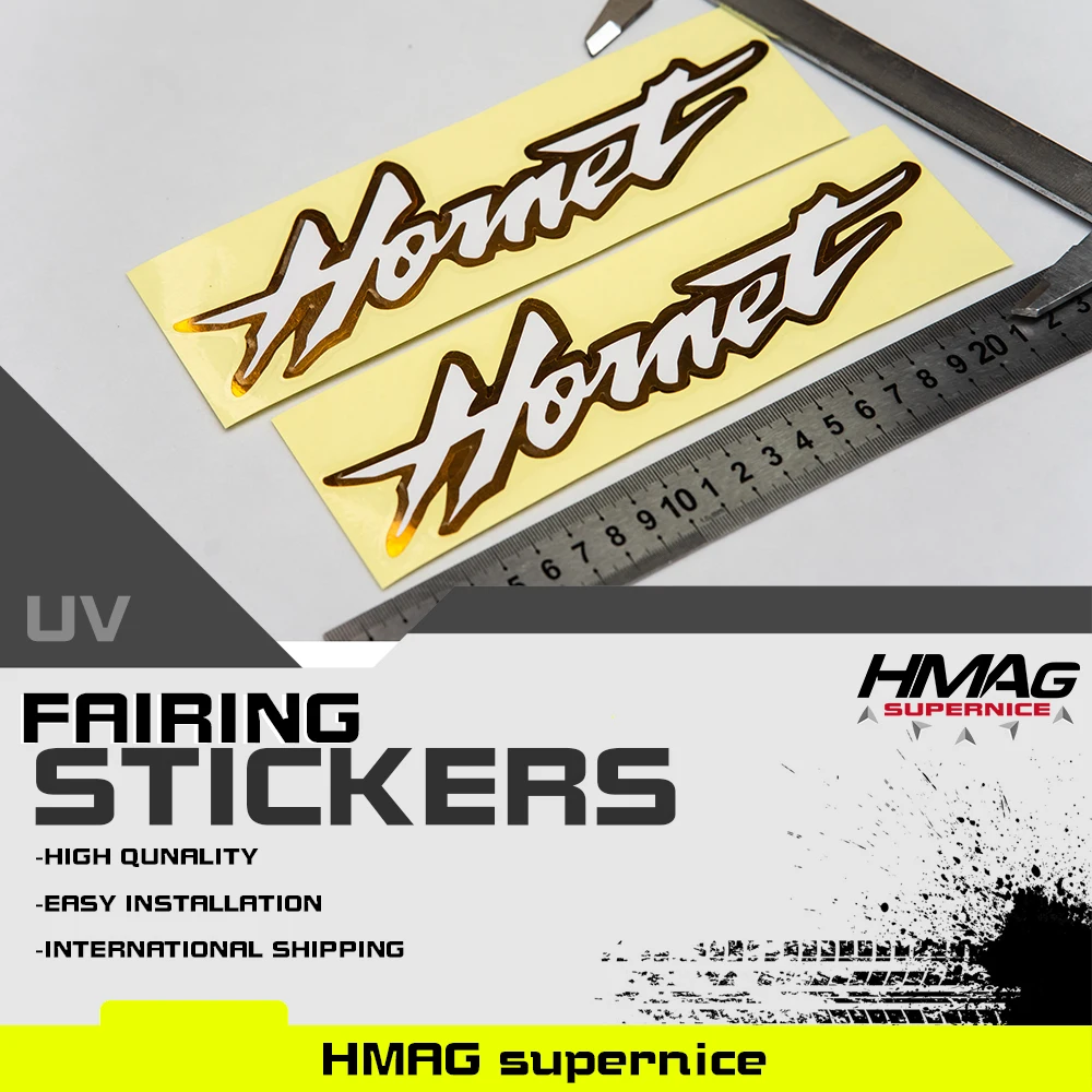 

For HONDA Hornet 600 Hornet600 Motorcycle Fairing Upper Fairing Decals Stickers 3M Sticker 1Pair