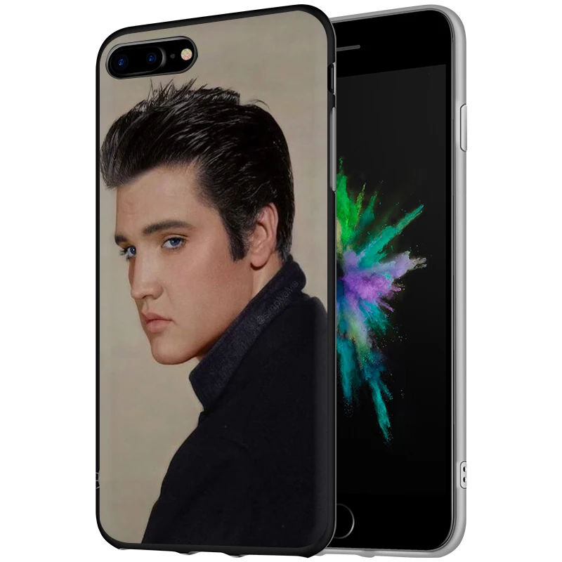 Мягкий силиконовый чехол для телефона EWAU Elvis Presley для iPhone 5 5S SE 6 6s 7 8 plus X XR XS 11 Pro Max