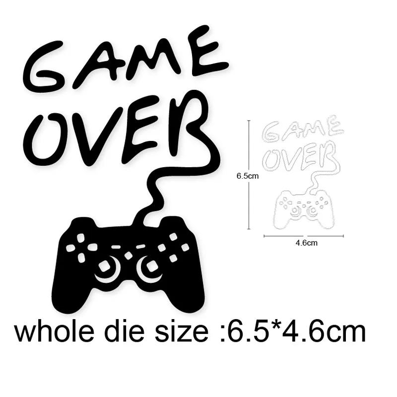 2021 пресс-формы контроллер видеоигры металлические штампы трафареты для сделай