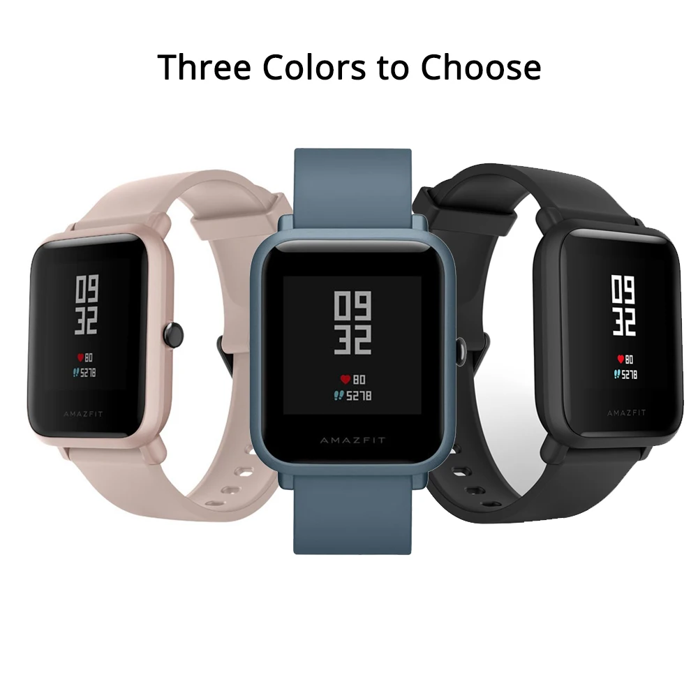 Глобальная версия Amazfit Bip Lite Smartwatch 3ATM Водонепроницаемый Heart Rate Monitor 45 дней Срок
