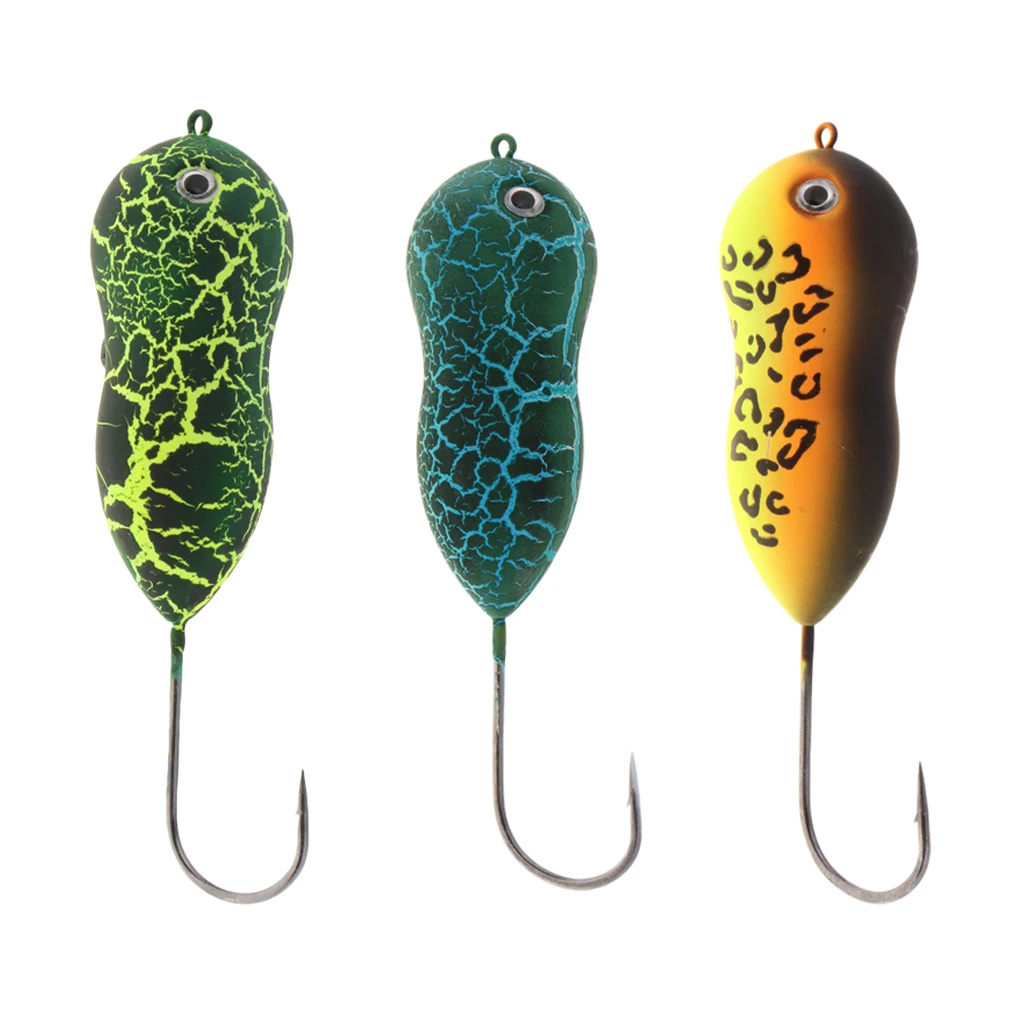 

Gourd Shape Floating Fishing Lure Hard Baits Crankbaits with Single Hook Fishing Baits for Fisherman