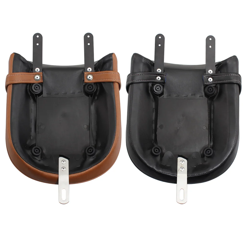 

Black Brown Wide Studded Passenger Seat Fit for Indian Chief Classic Dark Horse Vintage Chieftain Elite Roadmaster 2014-2020