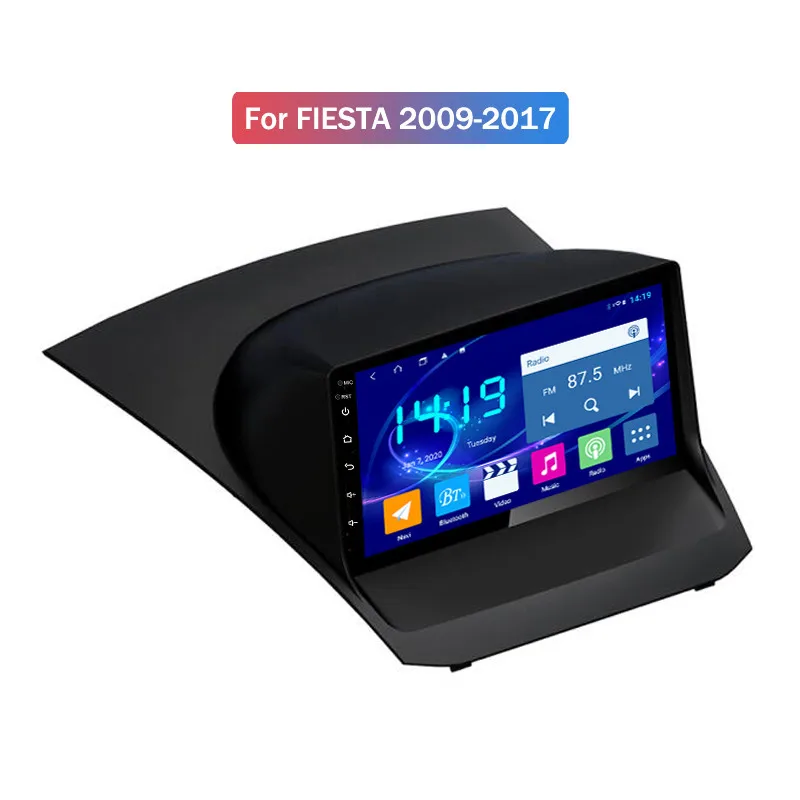 

Автомагнитола IPS, DSP, CARPLAY, 4 Гб + 64 ГБ, Android 10, DVD, GPS, плеер для Ford FIESTA 2009-2017, стерео, головное устройство, навигация