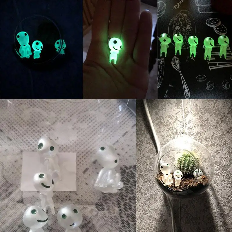 Светящиеся рождественские подарки для детей 5 шт. подсветка новинка игрушки