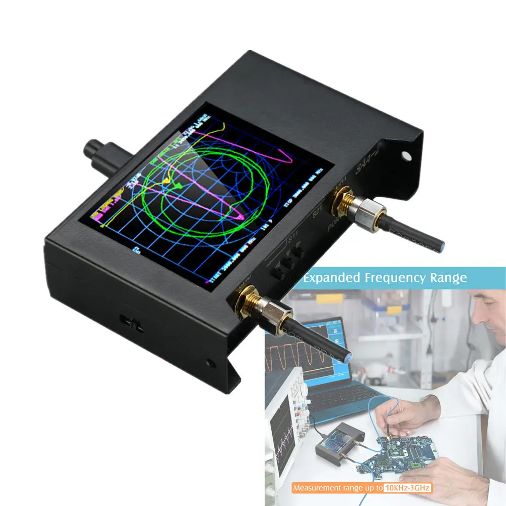 3G S-A-A-2 NanoVNA V2 Векторный анализатор сети Digital Nano VNA Тестер MF HF VHF UHF USB Logic Антенна Стоячая волна.