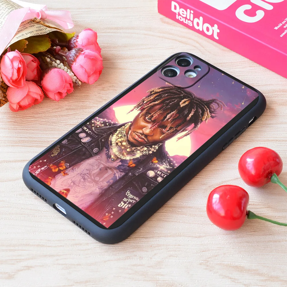 

For iPhone Juice Wrld Legends Never Die Print Soft Matt Apple iPhone Case