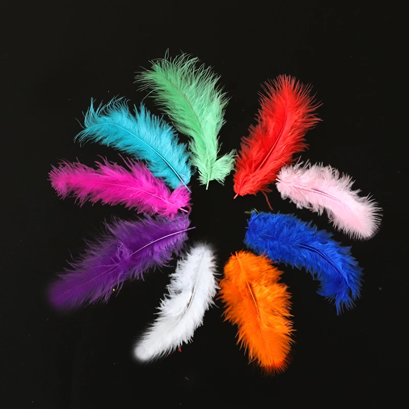 

100pcs/bag Colorful Natural Feather No Wrinkle Bubble Balloon Transparent Balloon Accessories Wedding Birthday Party Decoration