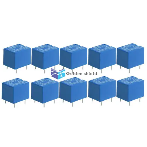 10 x JQC-3F DC 5-контактное SPST реле мощности 12 В катушка А/125 переменного тока А/28 в |