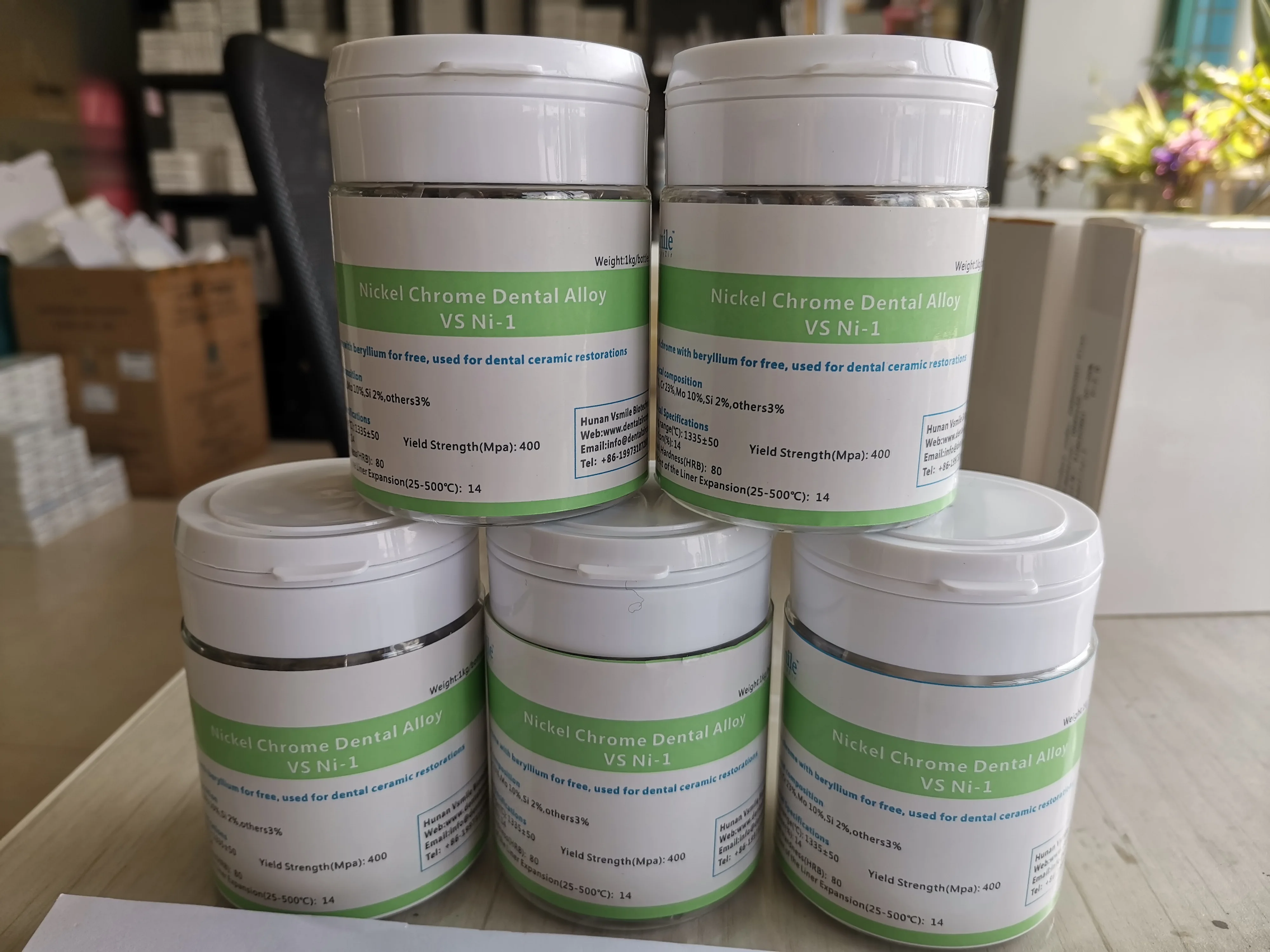 

Dental Metal Alloys 1kg Nicy Alloy Free Beryllium Dental Lab Technician Materials For Inlay Crown Ceramic Restorations