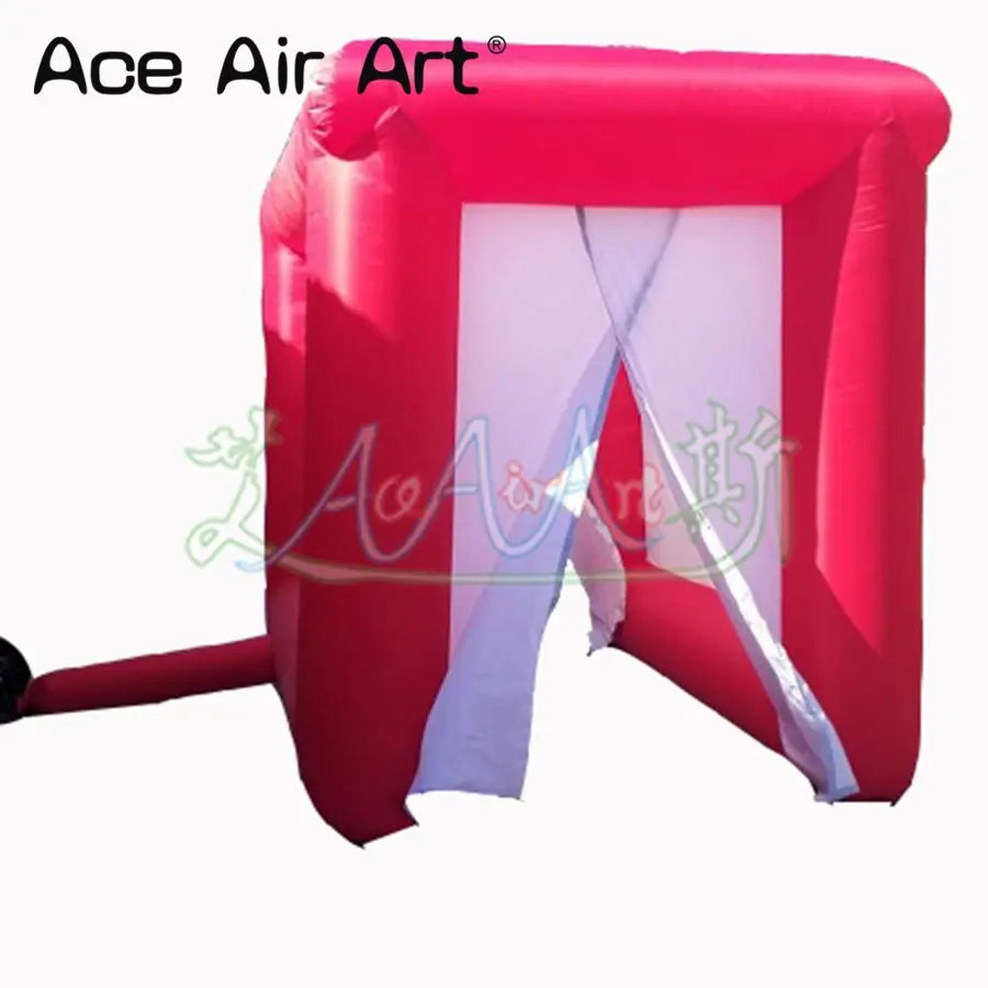 

3mL x 2mW x 2.5mH Rapid Set Up Inflatable Decontamination Sterilizing Shelter House Red Tube Disinfection Tunnel Tent