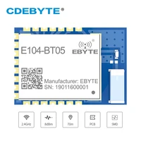e104 bt05 tlsr8266 serial to ble bluetooth slave module 2 4ghz 8dbm uart smd pcb antenna at command ble 4 2 wireless transceiver