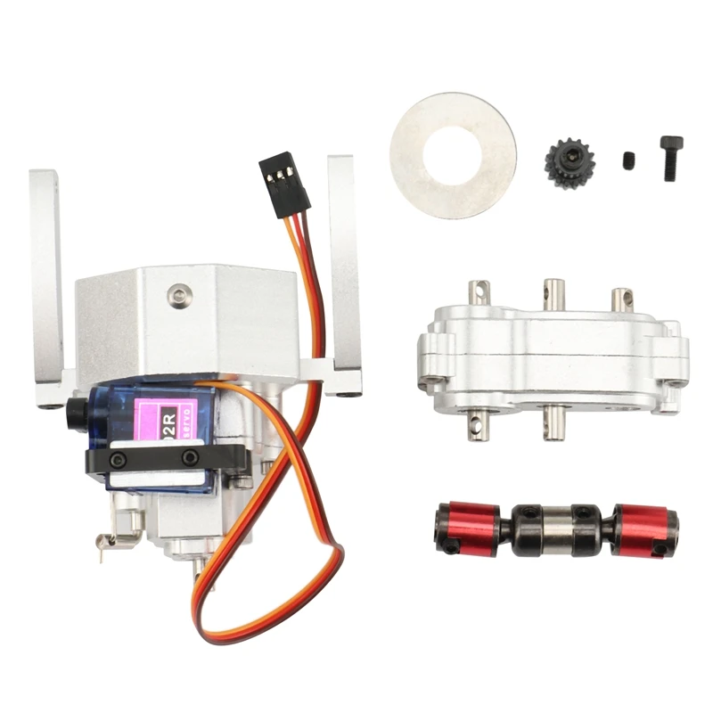 

Префиксируемый переключатель передач коробка передач набор чехол для 1/10 RC Гусеничный автомобиль Axial SCX10 и SCX10 II 90046 обновленные детали