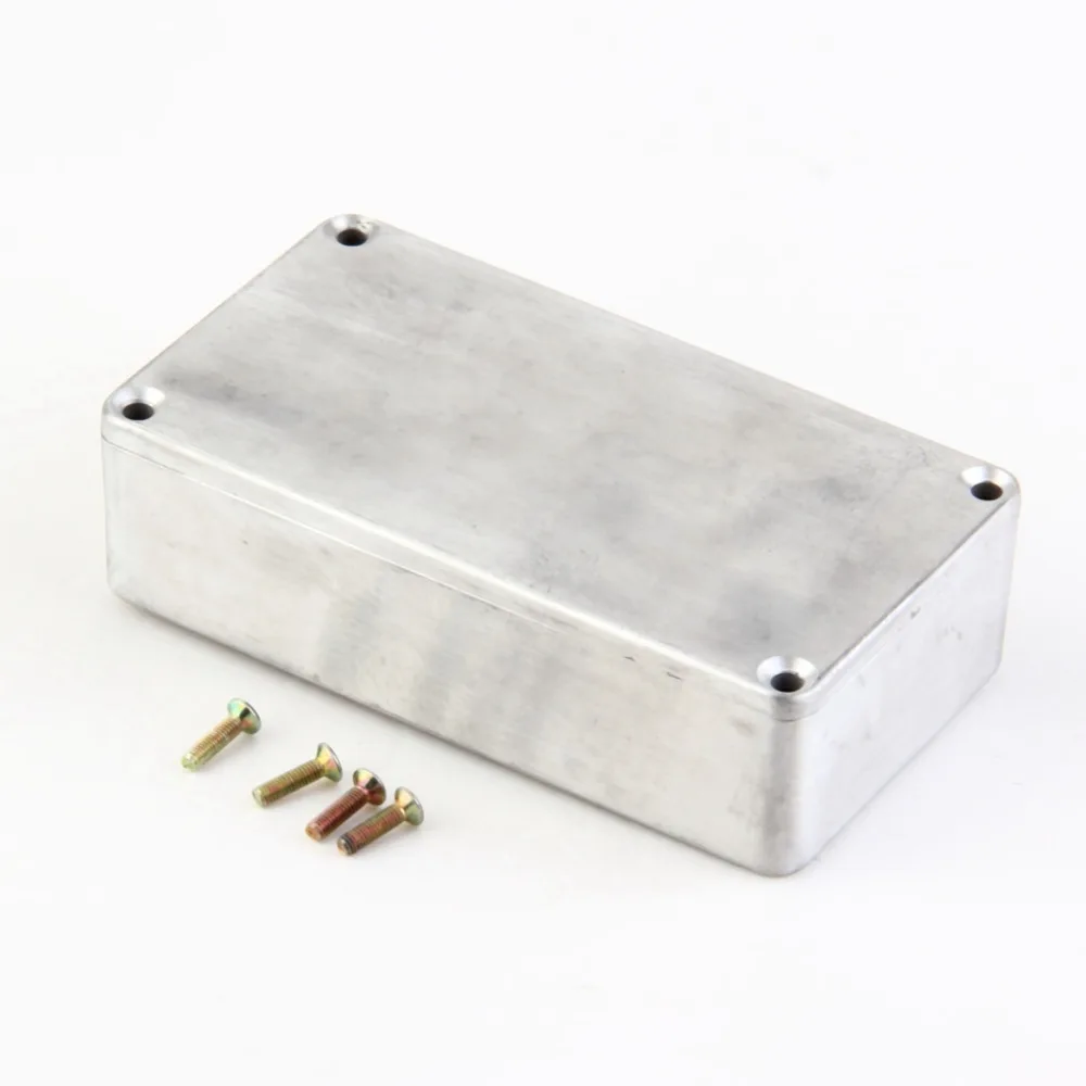 

1Pcs Stomp Box Effects 1590B Style Aluminum Pedal Enclosure FOR Guitar accessories Pedal Kit