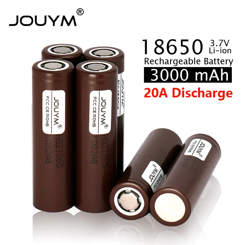 Аккумулятор HG2 3000 18650 мАч литиевые аккумуляторные батареи 3 6 В ток непрерывного