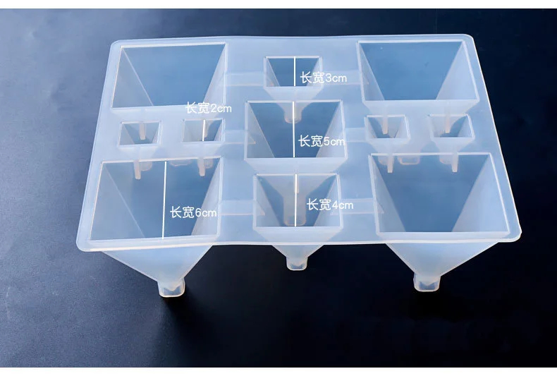 1 шт. силиконовая форма для украшений в форме пирамиды | Украшения и аксессуары