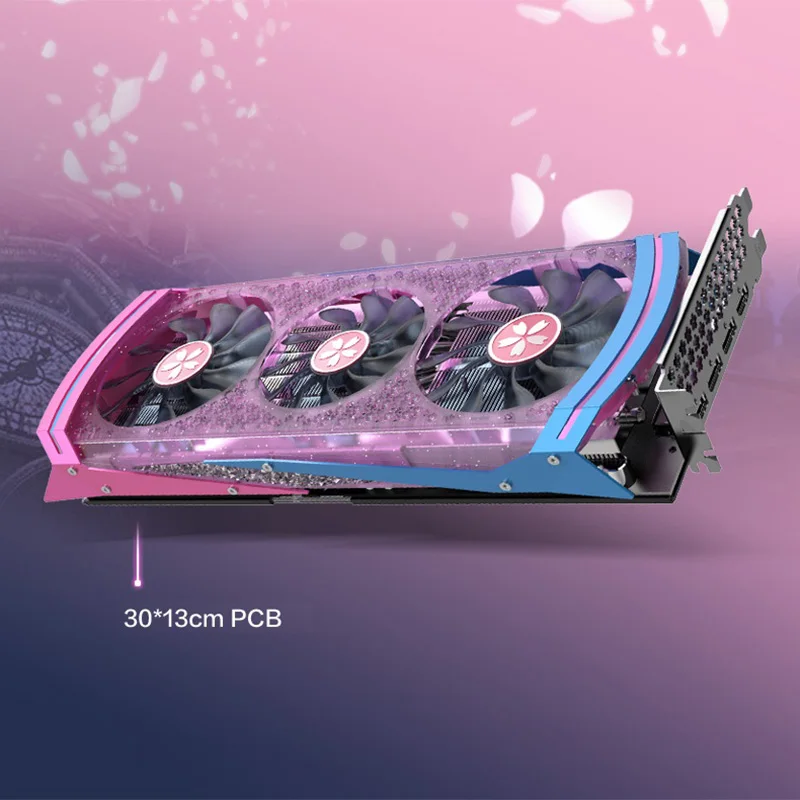 Yeston RX5700XT 8GD6 YA GDDR6 8 Гб 2560 единиц 1770/1905/2010 МГц/14 ГГц RGB дыхательная лампа игровая