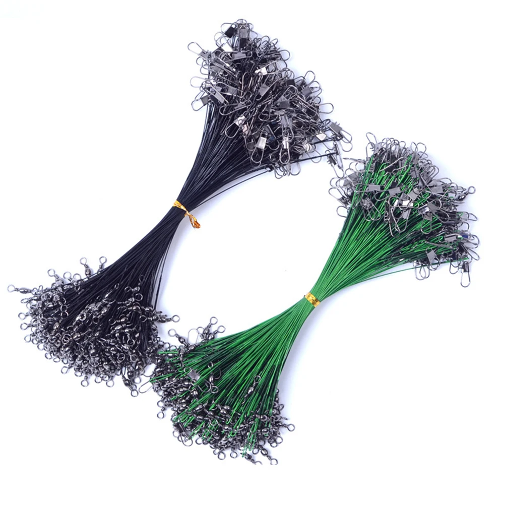 50 шт. 30 см износостойкая леска для приманки стальной провод передняя