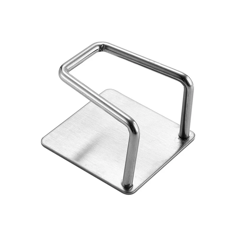 

2PCS Kitchen Sponges Holder Stainless Steel Drain Rack Kitchen Sponges Drying Holder Self Adhesive Accessories Storage Gadgets