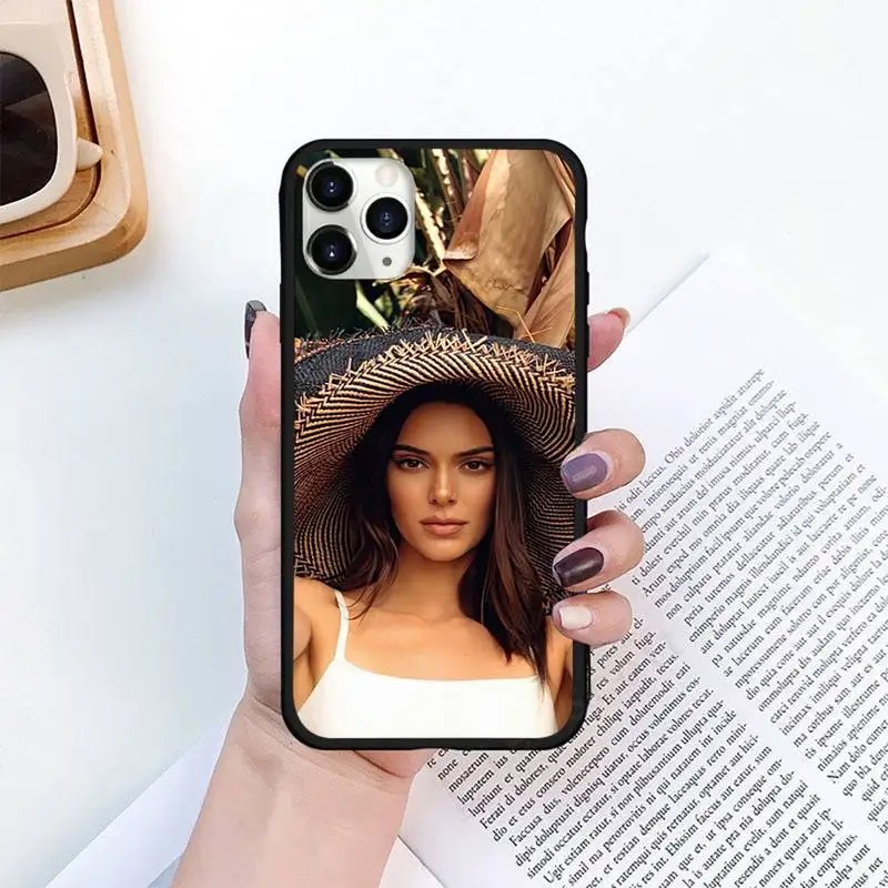 

Kendall Jenner Phone Case for iPhone 11 12 pro XS MAX 8 7 6 6S Plus X 5S SE 2020 XR mini