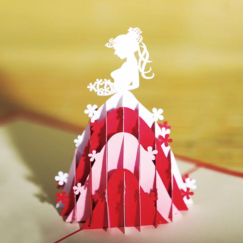 Лидер продаж новинка открытка с 3D эффектом праздничный день рождения День