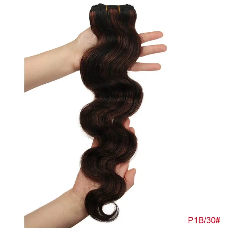 Rebecca волосы бразильские натуральные волнистые 1 пучок Цветные # P1B/30 P4/27 P4/30 P6/27 Remy