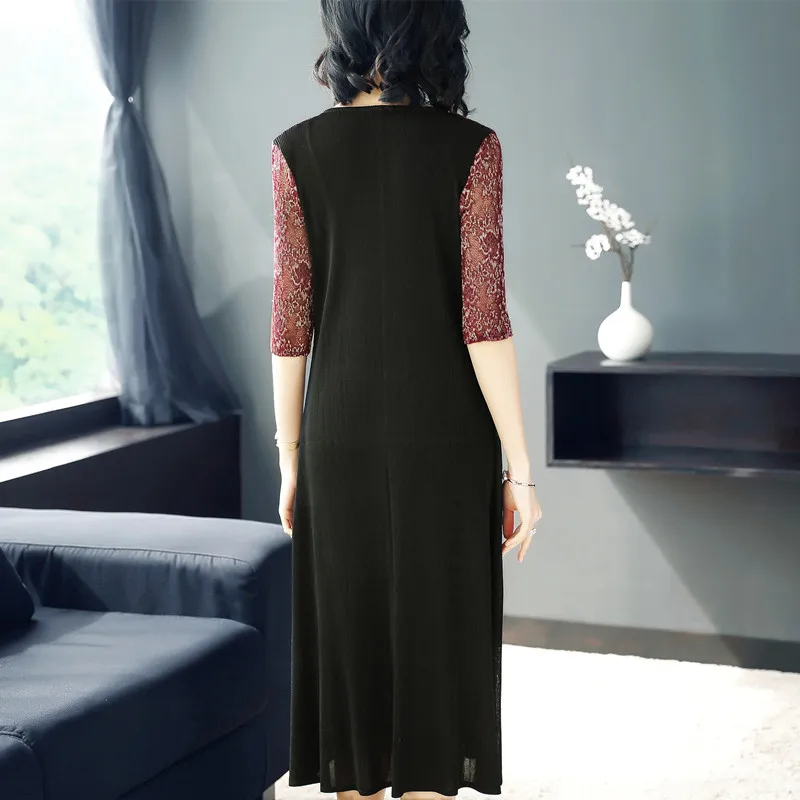 COIGARSAM кружевное женское платье Новинка Весна Лето Свободные платья синий желтый