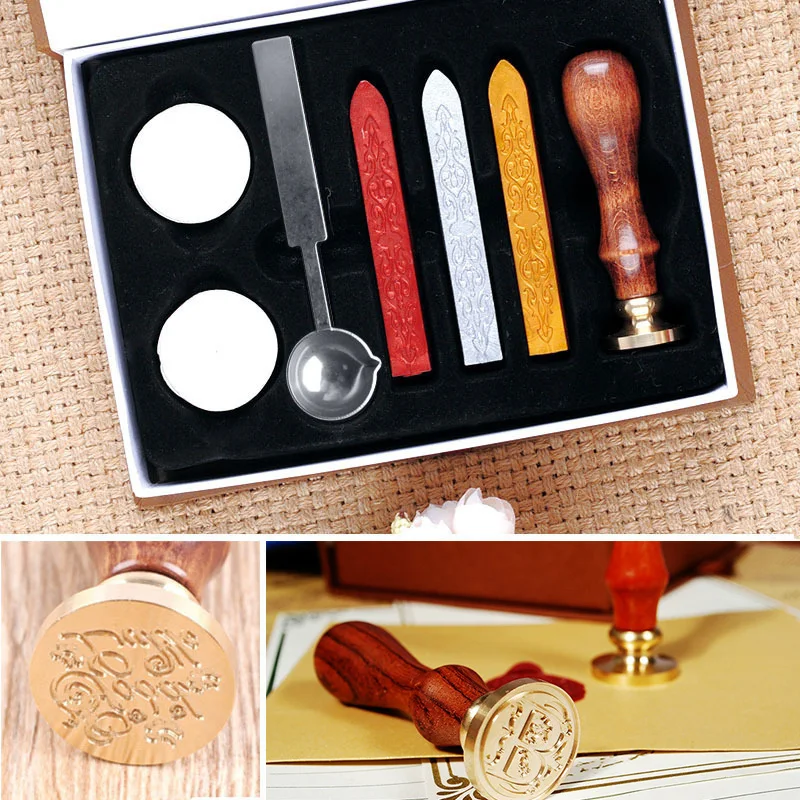 Новый штамп с подарочной коробкой набор штампов для скрапбукинга в стиле ретро