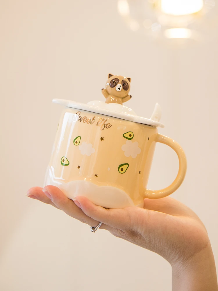 Детская дорожная Подарочная кружка кофе забавная розовая индивидуальная чашка в