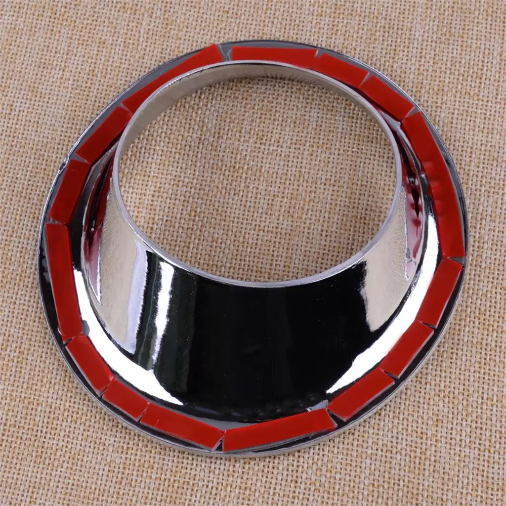 DWCX хромированная автомобильная лампа заднего противотуманного фонаря крышка