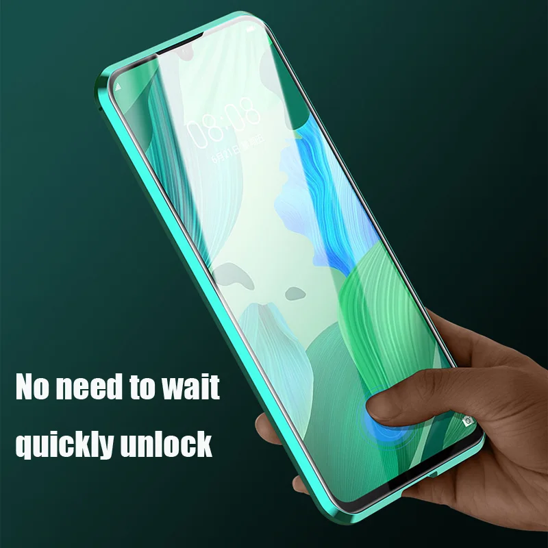 Double Side 360 Magnetic Adsorption Glass Case For Huawei Honor 20 P30 P20 Lite Pro 10 8X 9X View V20 Phone Cover |