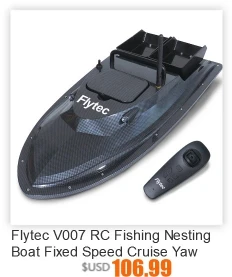 Flytec 2011-5 2011-15A RC лодки дистанционное управление игрушка рыболокатор рыбные приманки для рыбалки на лодке лодка RC корабль катер RC игрушки рождественские подарки