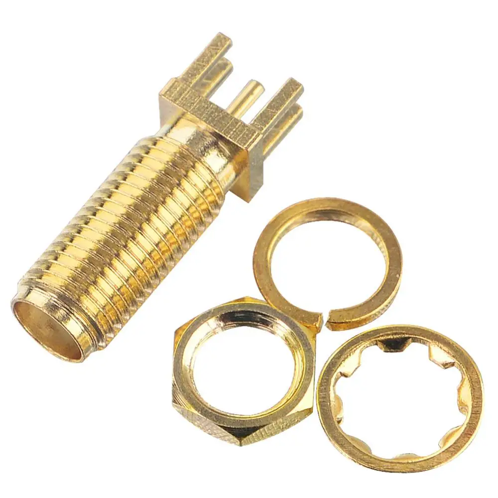 100 шт. разъемы для печатных плат|connector sma|connector boardconnector female |