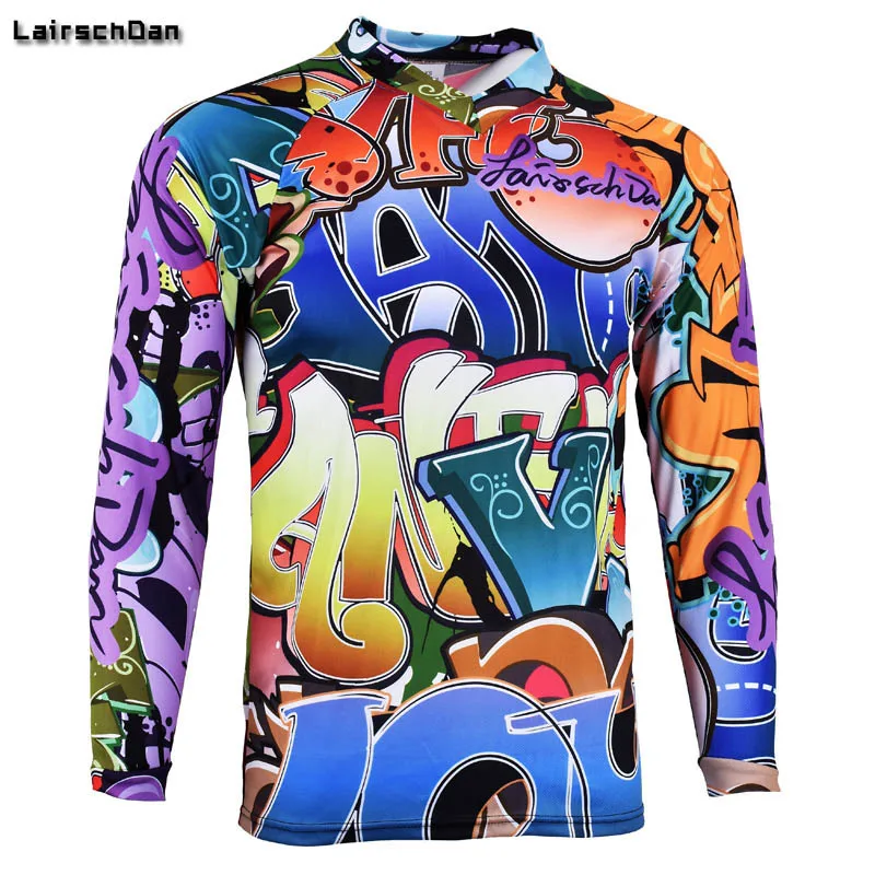 Футболка SPTGRVO Lairschdan для мужчин и женщин рубашка с длинным рукавом мотокросса