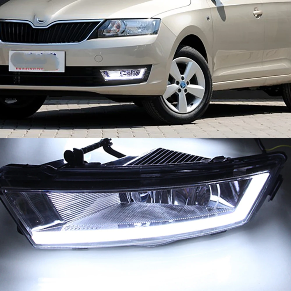 CSCSNL 1 комплект DRL с желтым поворотным сигналом автомобильные ДХО светодиодный ные